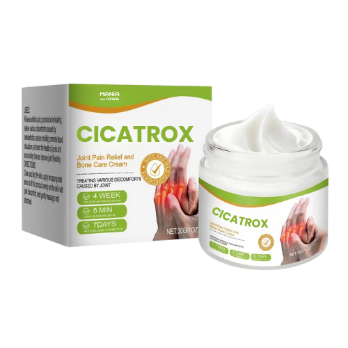 CICATROX - Creme para Alívio da Artrite e Cicatrização Óssea
